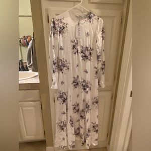 NWT Ganni dress. Size S DK 34 like XS through hips. Love but doesn’t fit!